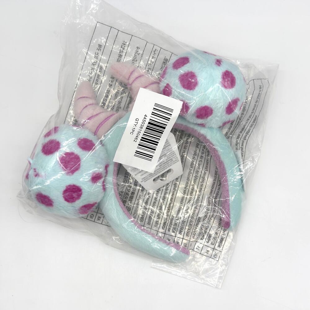 Disney Monsters Inc Sulley Plush Ears Headband Adult Size NEW